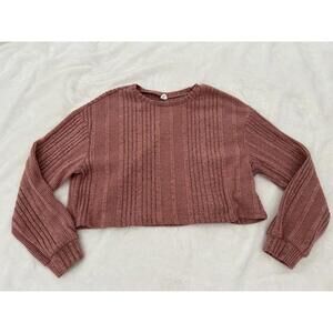 Girls Long Sleeve Sweater Shirt